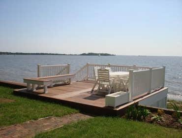 Photos by Koval Construction Inc #1 ADD DECKS TO HOUSE, WATERFRONT DECK AND STAIRS TO BEACH