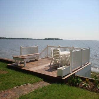 Photos by Koval Construction Inc #1 ADD DECKS TO HOUSE, WATERFRONT DECK AND STAIRS TO BEACH