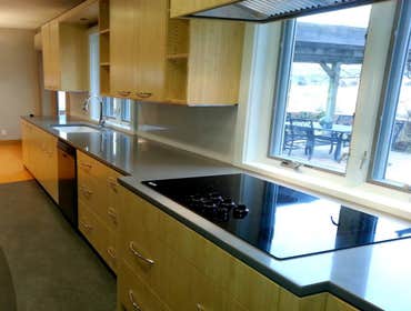 "The Curve" Midcentury Kitchen Remodel