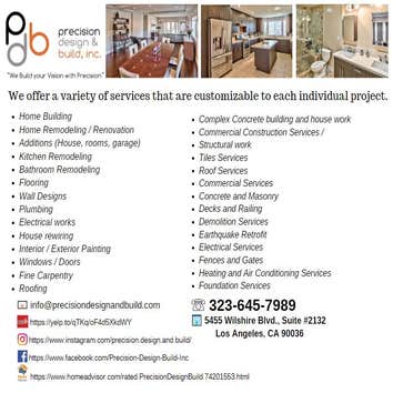 Precision Design and Build Inc