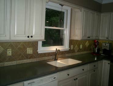 LED Lighting by King Electrical Services, Inc. This project is a kitchen design/plan and install remodel which took place in Greensboro, NC. The recess