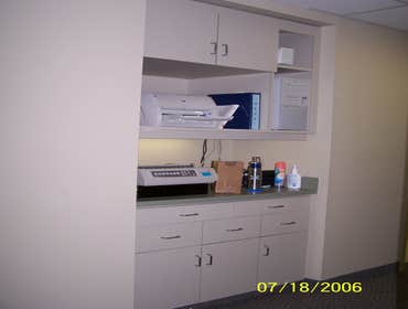 Custom cabinets in small space