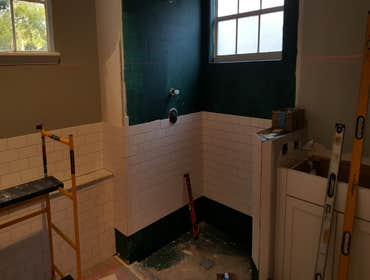 Waterproofing before tile install