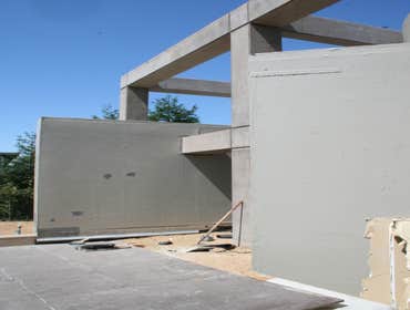 Rush Constructors Inc Project 6,000 sq ft Custom Built Concrete and Glass Home, Rush Constructors, Inc was the General Contractor and the Concrete Cont