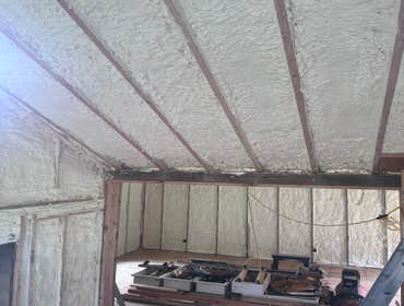 Photos by Ortiz Spray Foam Insulation, LLC #1 A combination of open and closed-cell spray foam was done in these projects. Clients were very happy wit