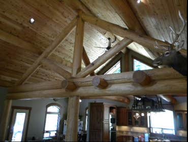 High log ceilings