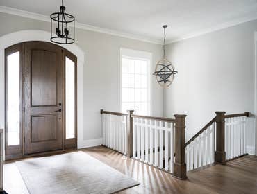 Euro-Inspired Luxe Living Working with our client, our studio created the design concept for this 5,500-square-foot custom-build home in Zionsville’s n