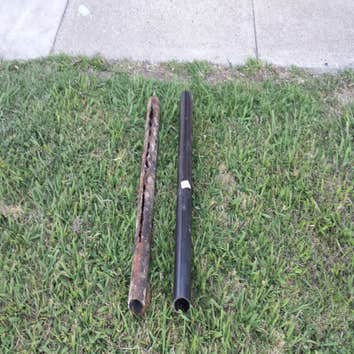 Repair on 2" kitchenline