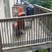 Deck Staining This specific job was 7, second story decks that were all pressure washed and stained. We have 7 years of experience with 4 years in busi