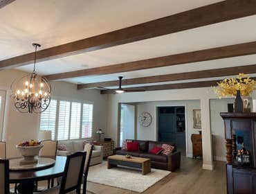 Faux Wood Beams