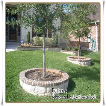 flagstone patio and fire pit masonry patio