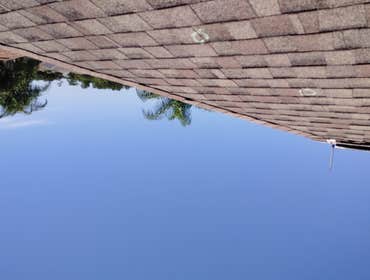 DAMAGED ROOF FOR REPAIR
