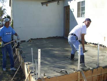 Plumbing Ditch Pourbacks