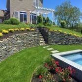 East Hampton gunite pool and patio