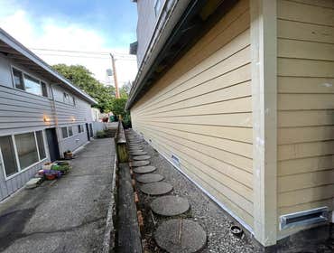Siding Project. Commercial Job Include.
insolation, plywood, siding.
works included differents inspections