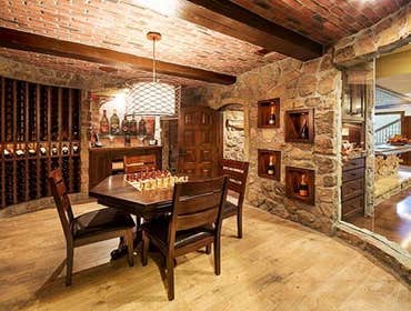 Basement Wine Cellar