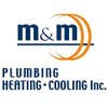 M&M Plumbing, Heating, Cooling logo