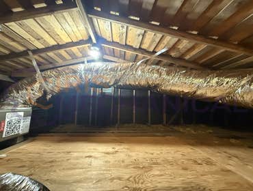 Furnace relocation Furnace relocation to the attic