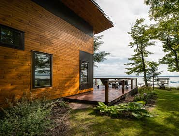 Modern Lake House