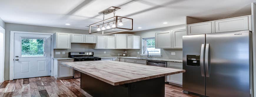 Photos by Pressley Construction & Development, Inc #2 Complete remodel of small bungalow built in the early 1900's.