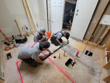 Bathroom renovation A few before and after pictures of one of our bathroom renovations in King of Prussia, PA