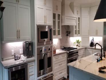 Photos by Linden Builders, Inc KITCHEN AND BATH REMODEL