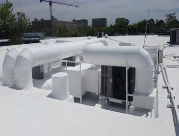100% Seamless Mechanical equipment water proofing