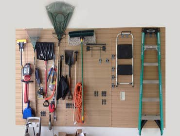 Examples Various examples of projects we've done, including: storage cabinets, garage shelving, garage cabinets, garage storage systems, garage floor p