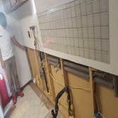 Drywall repair due to water le