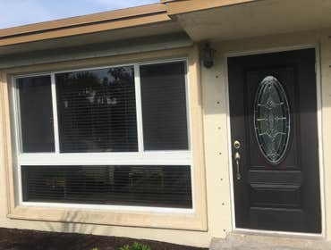 BARR INSTALL IMPACT ENTRANCE DOOR AND FRONT WINDOWS
