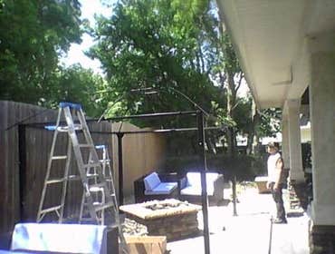 Gazebo framing Longwood Fl