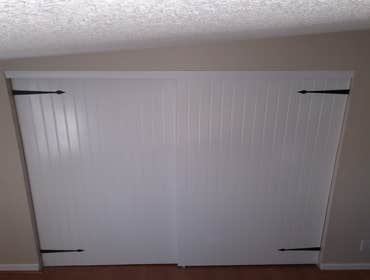 Custom Built Closet Doors