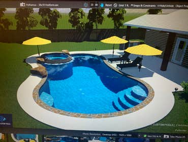 Photos by Wright Custom Pools and Masonry #1