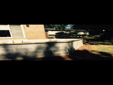 New Construction-Block Wall