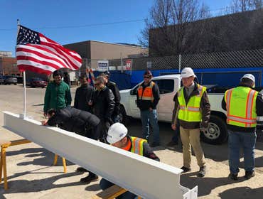 PBC South Loop Elementary School Topping Out
