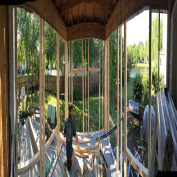 Screen Porch Enclosure-Framing