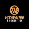 715 Excavating logo
