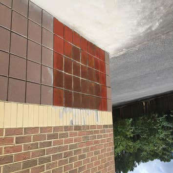 Commercial Masonry Repair on Concrete Block Wall in 2022 in Meridian, MS