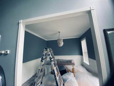 Finished Painting Ceilings,Walls,&Trim!!!