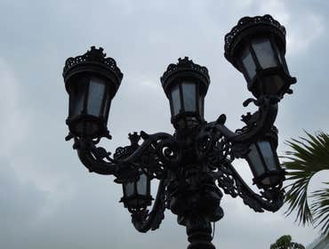 Repairing 100 year old light