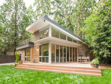 Metal Roofing New Custom home in Bellevue, WA