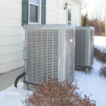 Photo(s) from Gp Mechanical Services, Llc Two Luxaire 18 SEER 2-ton Heat Pumps matched with Luxaire variable speed air handlers.
Hagerstown, MD
