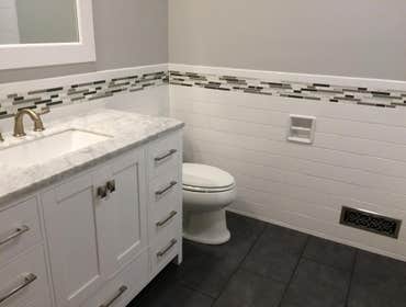 OUR WORK No project is too small! Since 2004, our professional staff has kept the promise of providing you with a rare blend of quality workmanship and