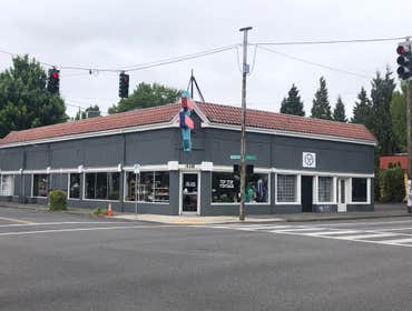 Photos by Anthony Eugene Becket Inc #2 Total rebuild of exterior and interior of property. Tenant improvements for a retail store (Tip Top Vintage)