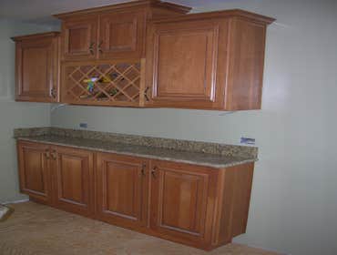 Kitchen Redesign from Inner Circle Concepts This simple kitchen renovation was designed to revamp its original showcased feel with new cabinets and gra