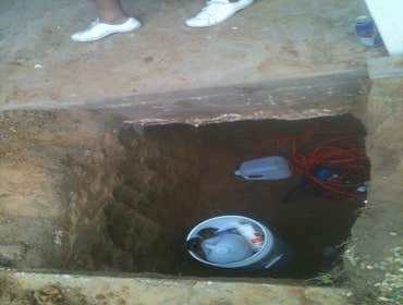 Under slab tunnels These are hand dug tunnels under the concrete slab foundation of homes where we installed a new drain line system.
