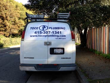 Project photos from Toce Plumbing Light commercial work done in Oakland, CA (40th Street).