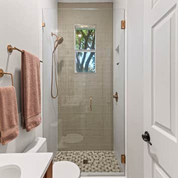 Winter Garden Tub to Shower Conversion