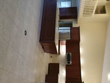 S Kitchen new cabinets, crown molding, light rail, upper/lower cabinet lights, granite