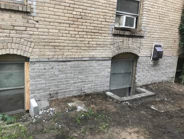 Bad Foundation taking out and a new strong one was installed